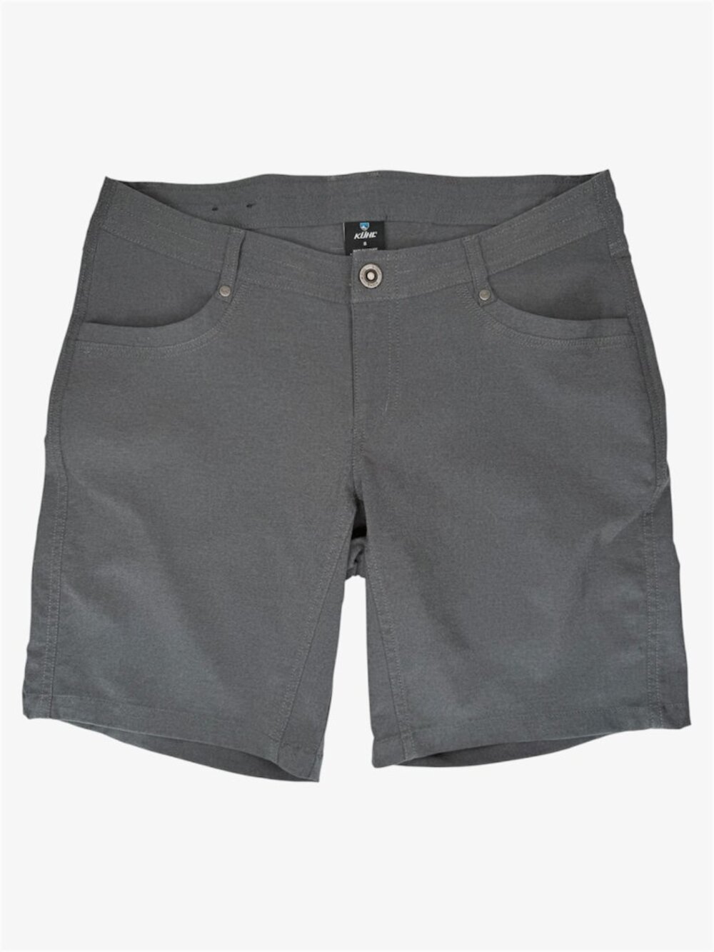 KUHL Treker 8" Outdoor Hiking Trail Shorts - Charcoal Gray - Size 8